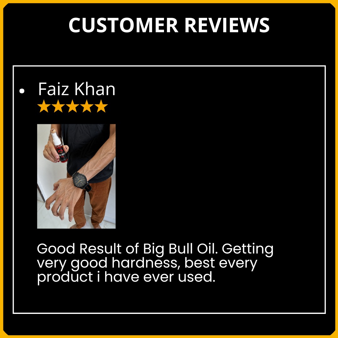 Faiz Khan Big Bull Oil review